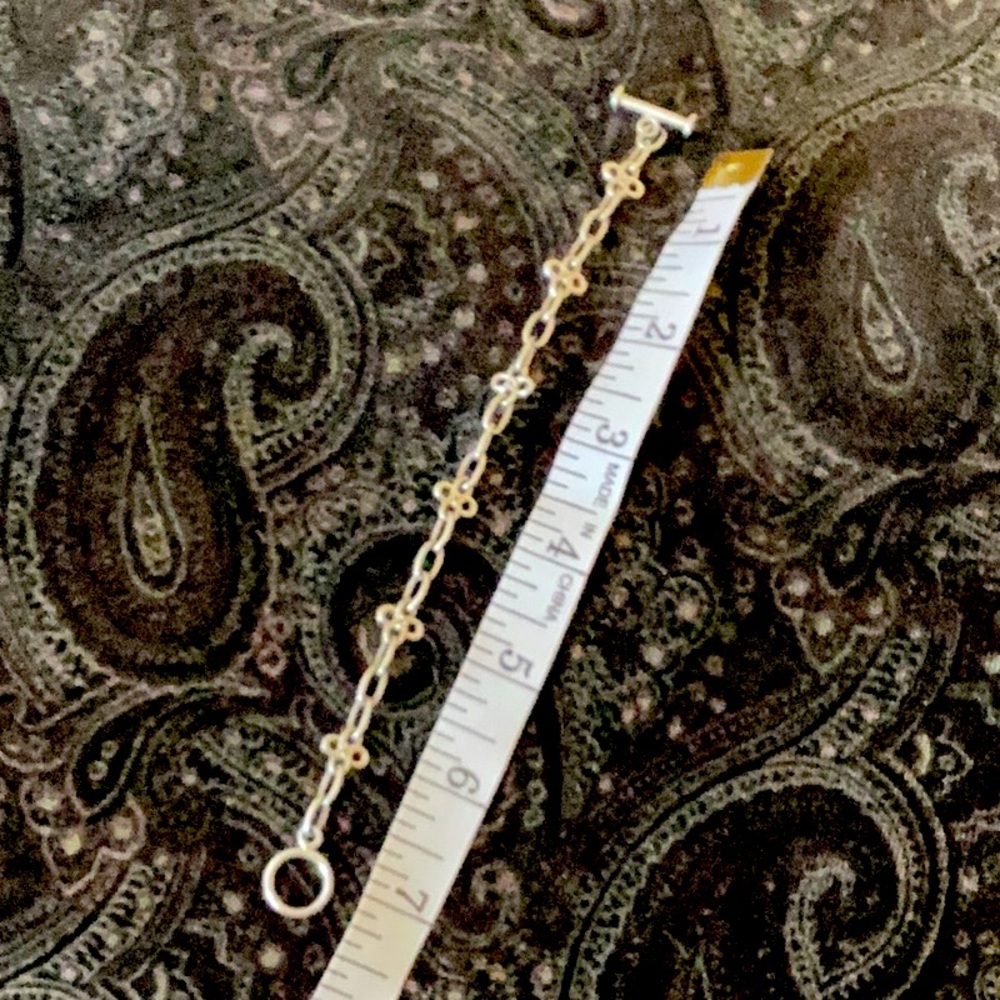 Dainty Sterling silver bracelet- Thailand